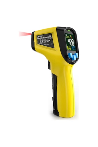 Suofeng Endüstriyel Kızılötesi Termometre - 400-600 C Ölçüm, Temassız, Lcd Ekran, Çok Fonksiyonlu, Yüksek Hassasiyet