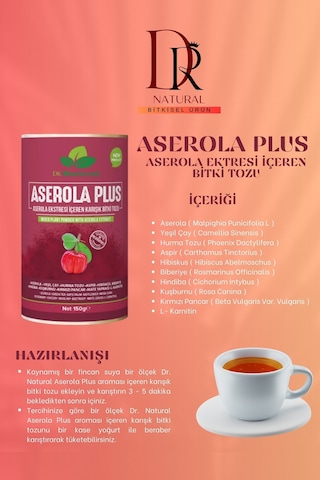 Aserola Eki İçeren Karışık Bitki Tozu 150 G