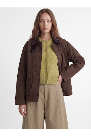 Jack & Jones Kadin Dik Yaka Kisa Mont - Zaga - 12298777 Demitasse