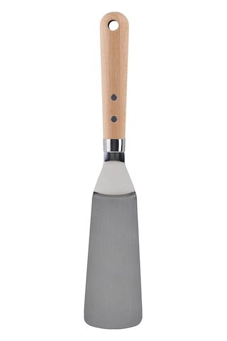 Ikea Vardagen Paslanmaz Çelik Pişirme Spatulası 30 Cm Krom Bej