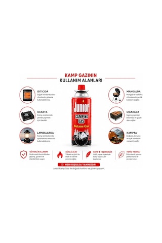 Özel Üretim Açık Alan Ocak Piknik Kamp Gazı - Gaz Kartuşu - 393 Ml Diğer