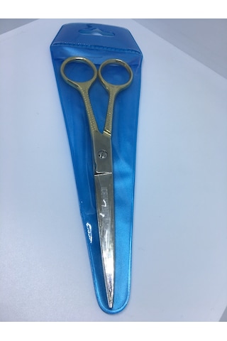 Taksun Berber Makası Altin Sap Çelik Kod:605G No:6.5 17.5 Cm