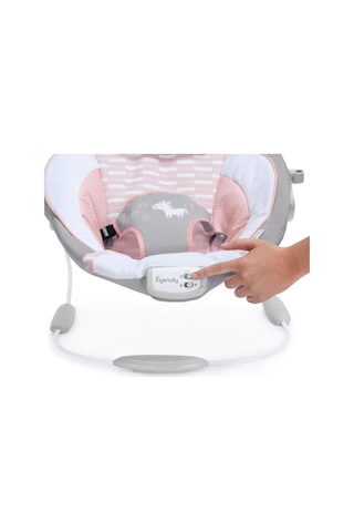 Ingenuity Titreşimli, Oyuncak Barlı Ve Sesli, 0-6 Ay Ana Kucağı Pink