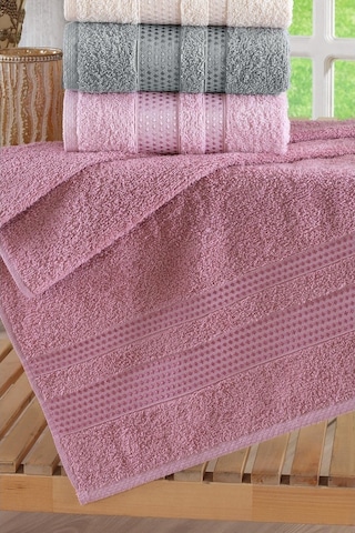 Stars 6'lı El & Yüz Havlu Seti 50 x 90 CM Çok Renkli