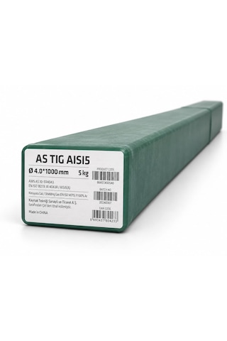 As Tıg Alsi5 4.0 1000mm 5kg Alüminyum Argon Kaynak Teli Askaynak