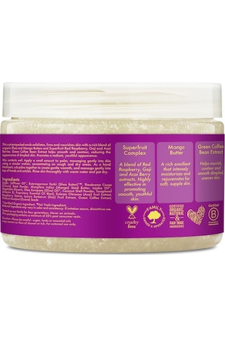 Shea Moisture Superfruit Sıkılaştırıcı El ve Vücut Şeker Peelingi