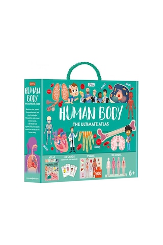 Human Body - The Ultimate Atlas Canlı Renkler