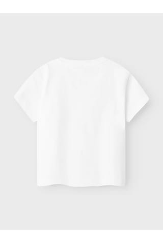 Name It Nmmzekla Nreg Ss Top Unisex Çocuk T-shirt 13241036 Beyaz