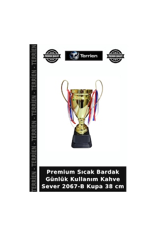 Premium Sıcak Bardak Günlük Kullanım Kahve Sever 2067-b Kupa 38 Cm Diğer