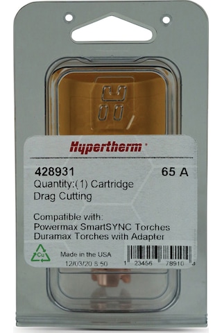HYPERTHERM Kartuş: SmartSYNC veya Adaptör 65 A  428931
