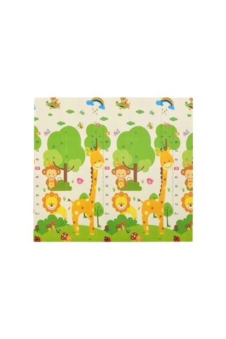 Delt Katlanabilir Çift Taraflı Oyun Matı-oyun Halısı 150x200x1 Cm Taşıma Çantalı