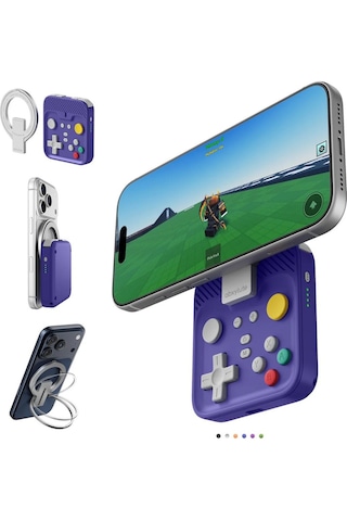 Abxylute M4 Bluetooth Mobil Oyun Kumandası Magsafe Uyumlu Iphone, Android, Switch Ve Pc - Mavi