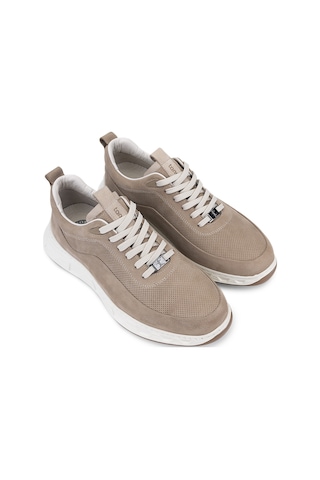 Tamer Tanca Erkek Hakiki Deri Gri Sneakers & Spor Ayakkabı 298 3491-2591 Erk Ayk Y26 Grı Dante Bsk
