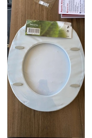 Lüks Klozet Kapağı Desenli Düz Kalın Süngerli Royaleks-14054 Çok Renkli