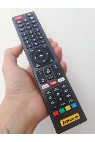 Electromaster Model No Etv-455 İle Uyumlu Tv Kumandası