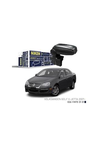Niken Vw Golf 5 - Jetta Kol Dayama Kolçak Siyah 2007+ Sonrası Niken Vw Golf 5 - Jetta Kol Dayama Kolçak Siyah 2007+ Sonrası