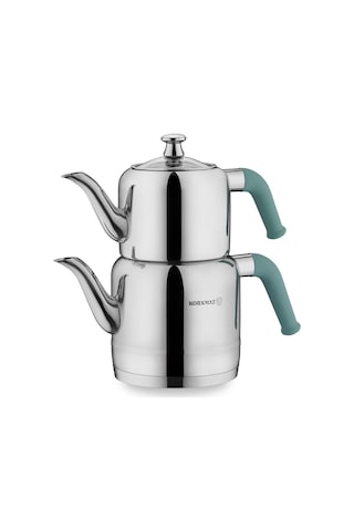 Korkmaz A189-03 Riva Turkuaz Çaydanlık Takımı 1.9 Lt