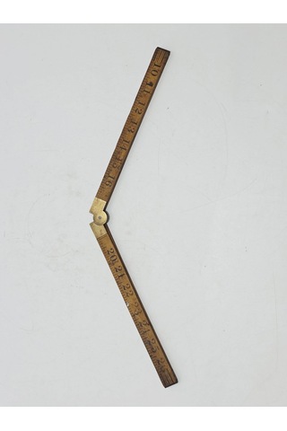 Boxwood Antika Katlanabilir Ahşap Metre 35 İnç 002 0.004 M - 0.012 M