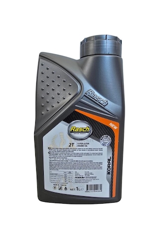 Rasch Koral 2t İki Zamanlı Testere Makine Motor Yağı - 1 Lt.