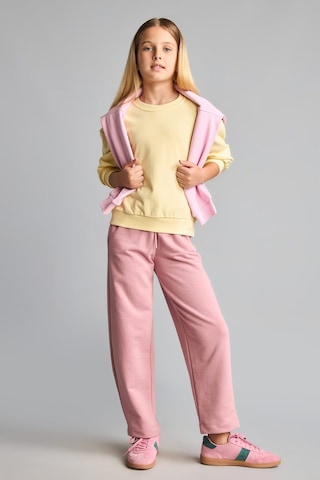 Defacto Relax Fıt Basic Sweatshırt Kız Çocuk E6842a826auyl487 Sarı-yl487