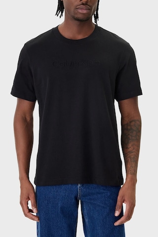 Calvin Klein Erkek T Shirt Lv04lf811g Ub1 Siyah Siyah