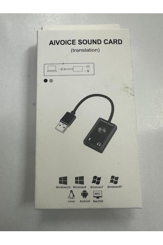 Usb Ses Kartı Aivoice Sound Card