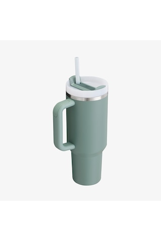Stanley Quencher Pipetli 1.18 Lt Yeşil Termos Düz 10824