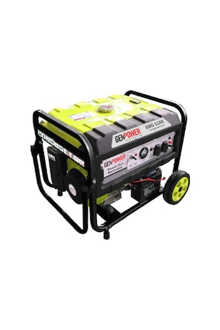 Genpower GBG 110 E 10.5 KVA Benzinli İpli/Marşlı Monofaze Portatif Jeneratör