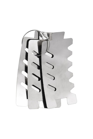 Tomshoo Gümüş Taşınabilir Mini Alüminyum Alaşımlı Alkol Sobası Gümüş