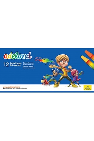 Adel Adeland Pastel Boya 12 Renk