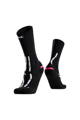 X-bıonıc X-bionic X-socks Trail Anatomix Crew Unisex Koşu Çorabı Xbxw Siyah