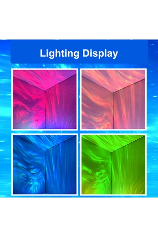 Suofeng Led Projeksiyon Müzik Işığı - Bluetooth Hoparlörlü, Ses Kontrollü, Şarj Edilebilir Odalar İçin Ambiyans Aydınlatması Beyaz