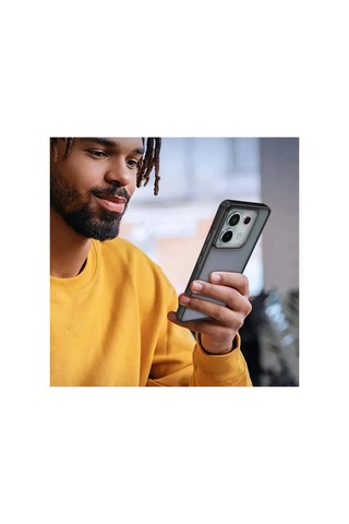 Northcity Xiaomi Redmi Note 13 Pro 5g Uyumlu Kılıf Elegant Kapak - Pudra