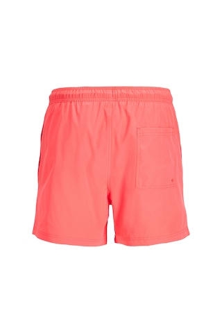 Jackjones Jack & Jones Jpstmauı Tropıc Solıd Swı Coral. Erkek Deniz Şortu Çok Renkli