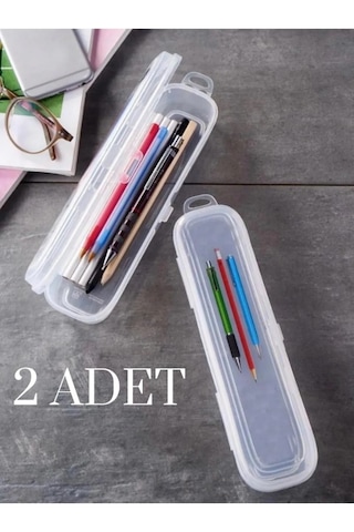2 Adet Multix Kilitli Kapak Kalemlik - Çanta İçi Düzenleyici Sakl