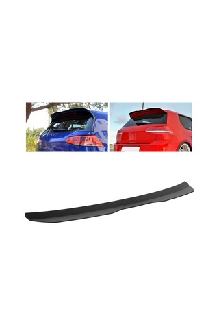 Wezone Seat Leon 2000-2021 Mk1-mk7 Maxton Stili Arka Çatı Spoilerı - İki Bölmeli Araçlar İçin - Abs Malzeme - Hız Stabilitesi Ve Yakıt Verimliliği Artırır