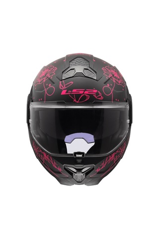 Ls2 Advant 2 Sophıa Çene Açılır Kask Mat Pembe - Siyah