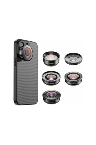 Apexel 4k Prosfesyonel 5'i 1 Arada Lens Kiti Apexel 4k Prosfesyonel 5'i 1 Arada Lens Kiti
