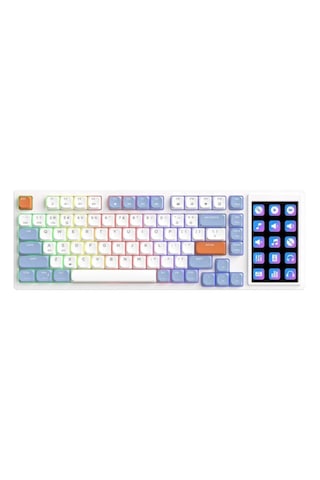 Ajazz Akp815 Blue White Orange Huannuo Short Tea Switch Rgb Mekan