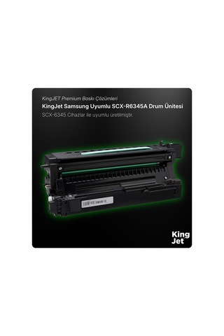Kingjet Samsung Uyumlu Scx-r6345a Drum Unit Uyumlu Drum Ünitesi Scx-6345