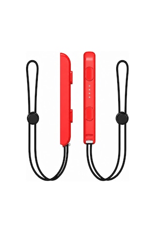 Ns Switch Joy-con Wrist Strap Bileklik Askısı Joycon Oyun Kolu Aksesuar Kırmızı 2 Adet
