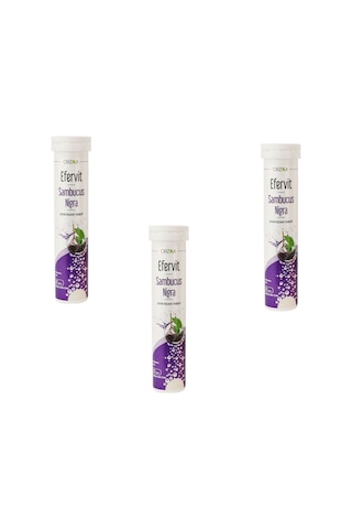 Orzax Efervit Sambucus Nigra 20 Tablet 3 Adet