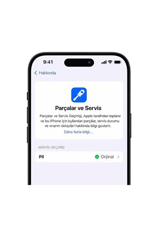 İphone 15 Diagnostic Batarya Genuine Uyarılı - 3520 Mah