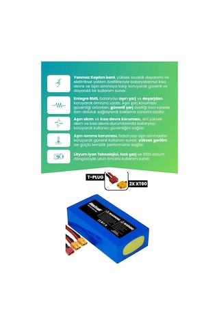 Onvo Ov-012 X Plus Ultra Yüksek Kapasite Batarya 48v 20ah 21700 Pil Elektrikli Scooter Bataryası