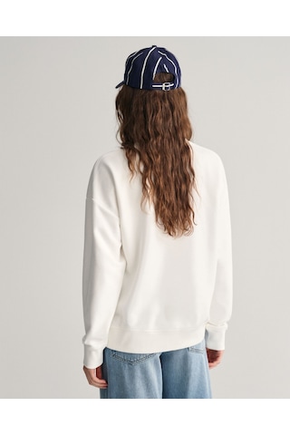 Gant Kadın Sweatshirt Beyaz