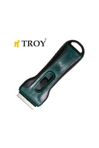 Troy 21607 Plastik Kazıma Bıçağı, 4 Yedek Bıçaklı