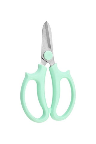 Paslanmaz Çelik Bahçe Makası Çiçek Budama Makası Çiçek Makası Yeşil