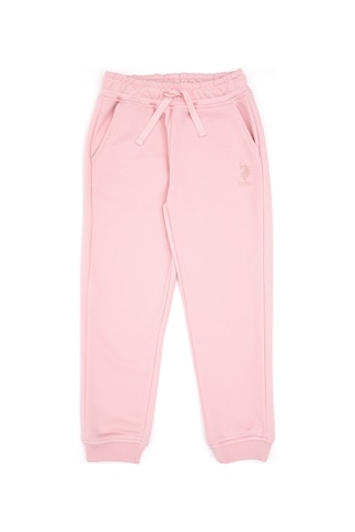 U.S. Polo Assn. Kız Çocuk Toz Pembe Jogger Eşofman Altı 50314941-VR050