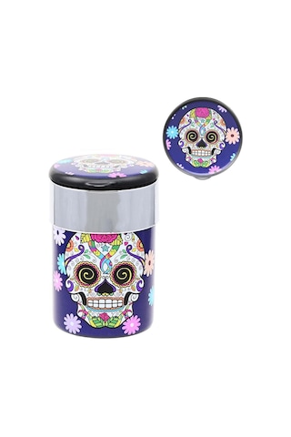 La Catrina Led Işıklı Araç Araba Küllüğü Mor 9cm