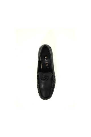 Guess Belda Kadın Deri Loafer Ayakkabı Fltbealea14 Siyah